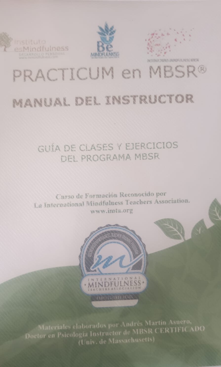 Certificación MBSR Mindfulness – International Mindfulness Teachers Association