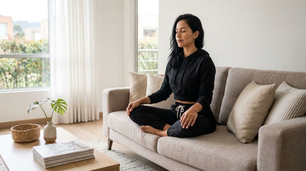 mindfulness y atención plena para reducir el estrés en casa