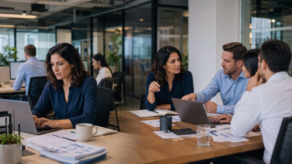 Profesional que pasa de realizar su trabajo individual a coordinar a su equipo como líder.